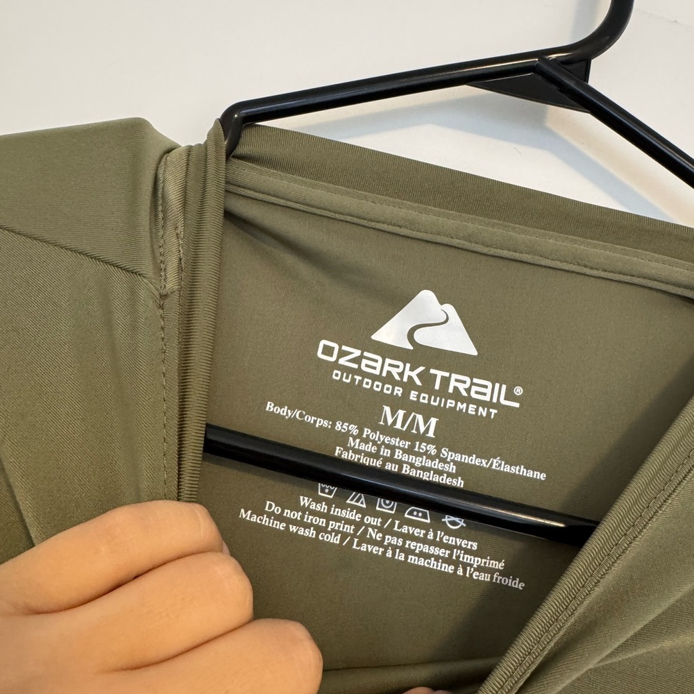 Ozark Trail Green Outdoor Shirt - Picture 3 of 4